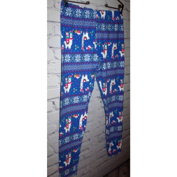 Drama Llama Festive Ankle Leggings - Picture 3 of 11